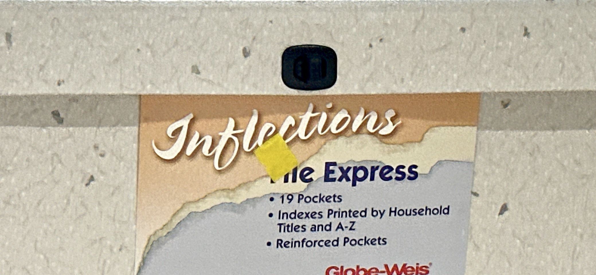 Globe Weis 19-Pocket File Express Case - Legal Size - New - photo 4