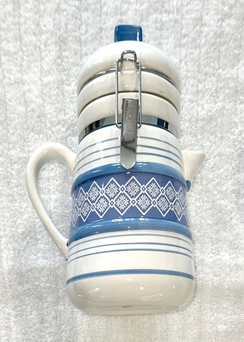 Lighthouse Canister shaped like a tea pot w/ Coffee Cup - photo 2