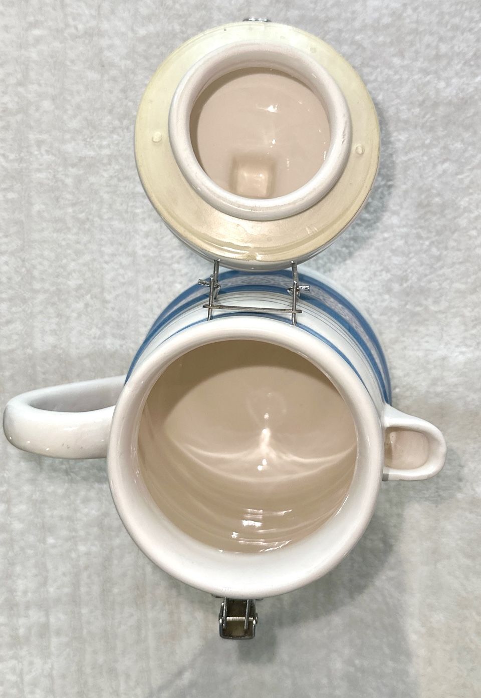 Lighthouse Canister shaped like a tea pot w/ Coffee Cup - photo 4