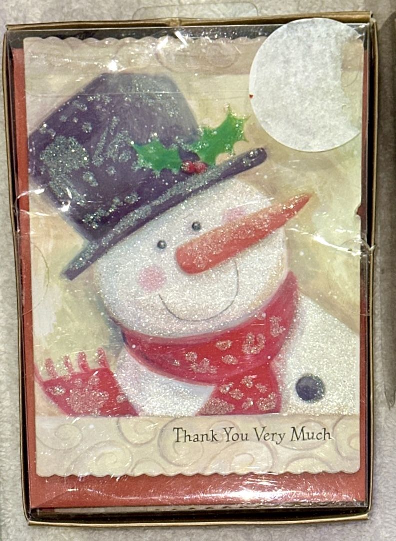 Christmas Holiday Cards Boxed Lot - 5 Sets, 86+ Cards - photo 5