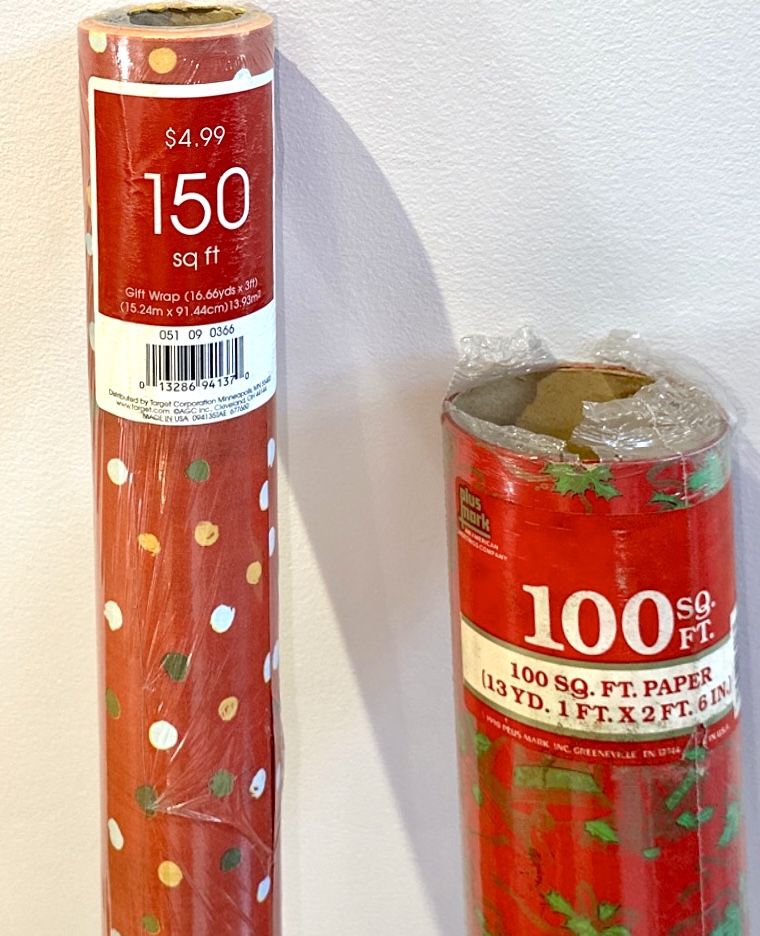 Holiday Christmas Wrapping Paper Rolls Set of 2 Rolls-250 Sq Ft. - photo 2