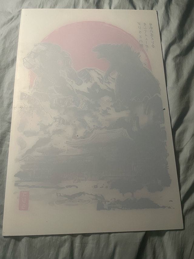 Godzilla X Pacific Rim Poster - photo 2