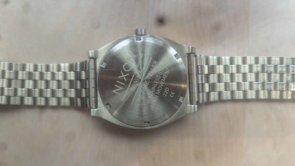 Nixon Men's A045-511 Stainless Steel Analog Gold Dial Watch - photo 3