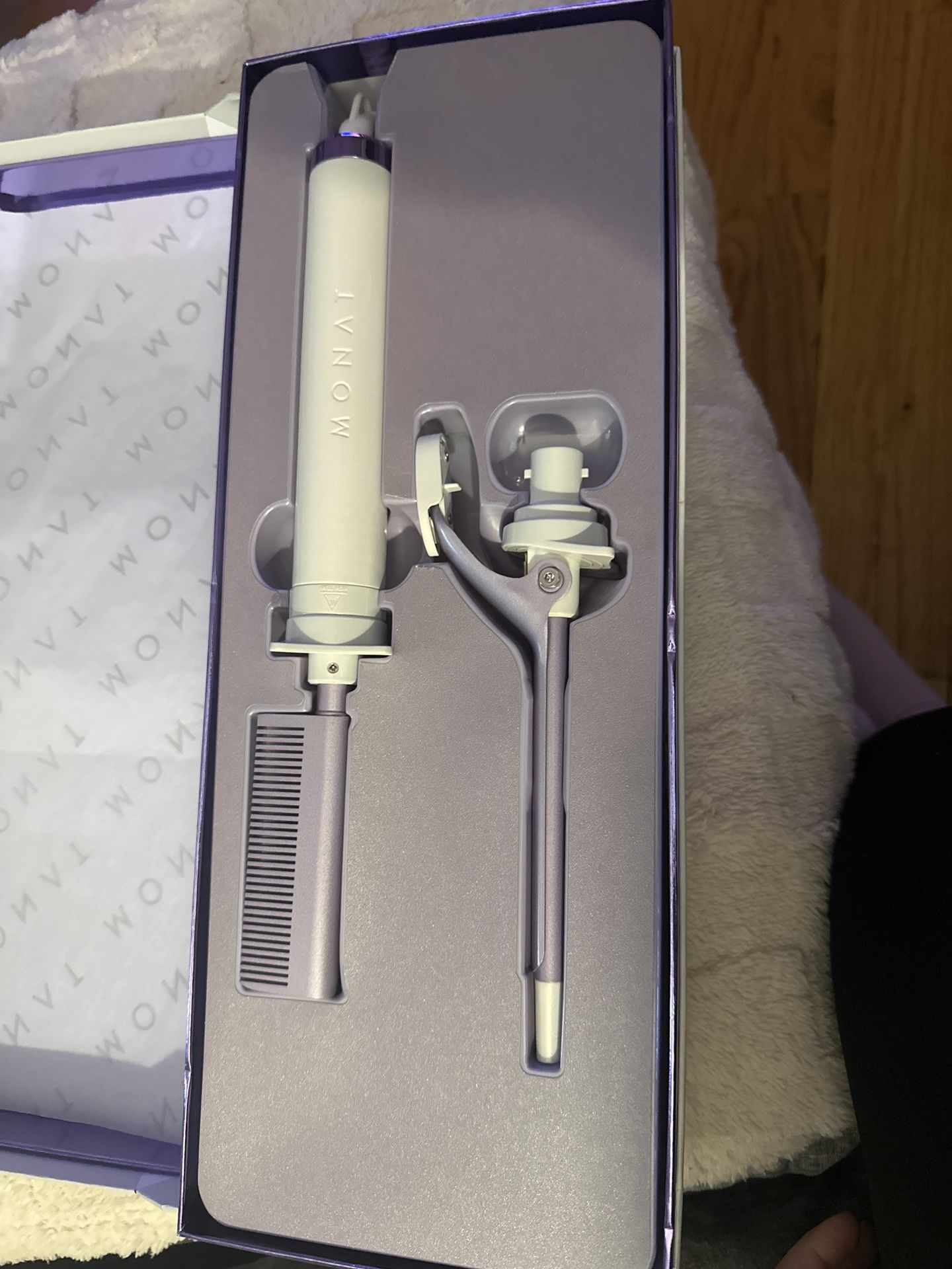 MONAT Sleek & Curled Interchangeable Hot Comb & Curling Rod - photo 4