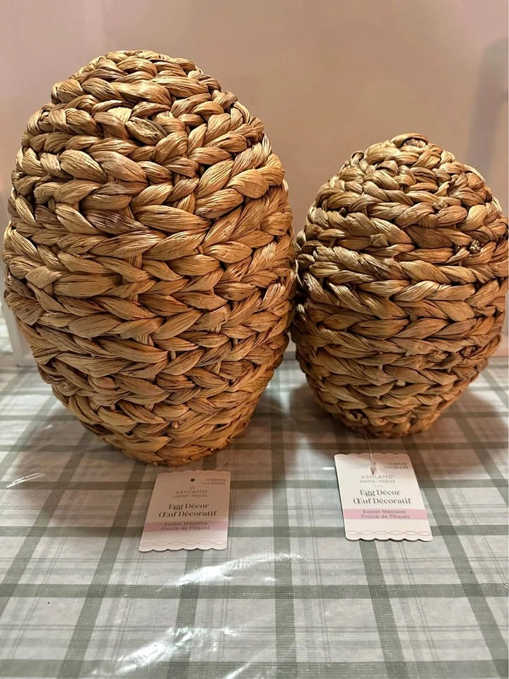 Ashland Woven Egg Decor Set of 2 Easter Meadow