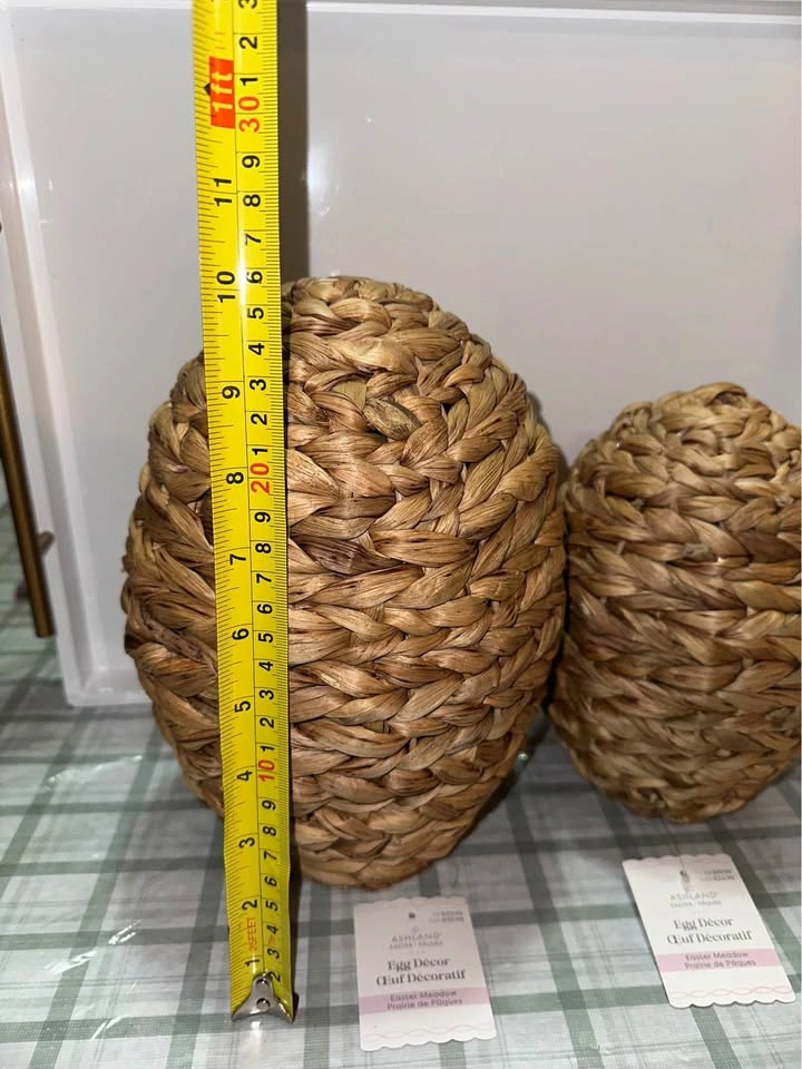 Ashland Woven Egg Decor Set of 2 Easter Meadow - photo 3