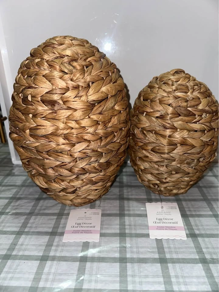 Ashland Woven Egg Decor Set of 2 Easter Meadow - photo 5