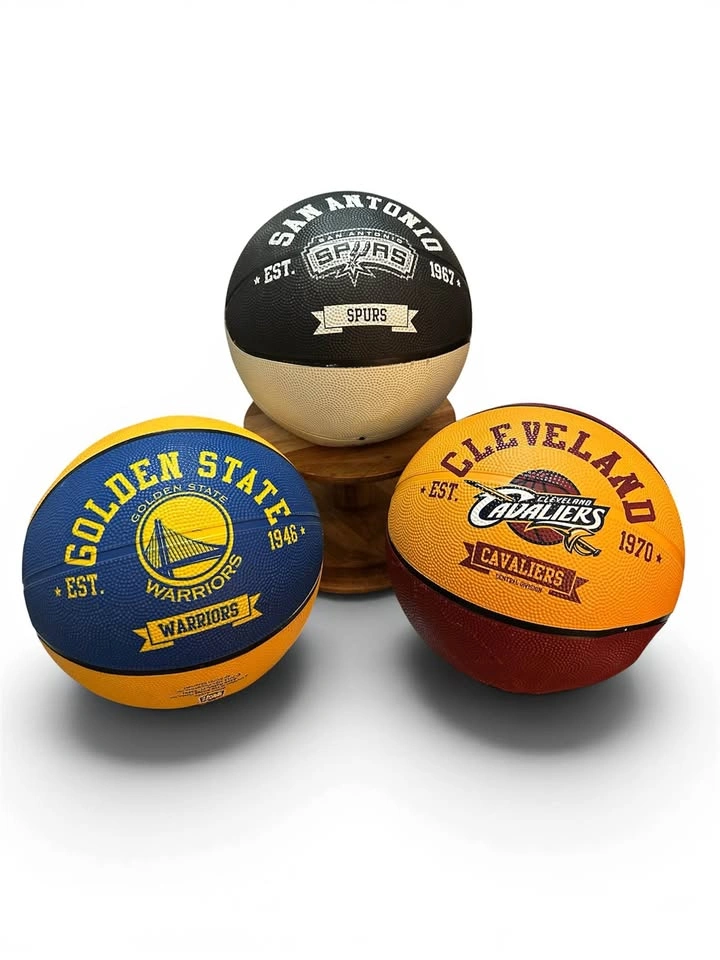 NBA Team Basketballs - Spurs, Warriors, Cavaliers Set