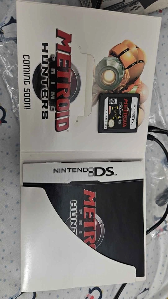 Metroid Prime Hunters Nintendo DS Handheld CIB - photo 5