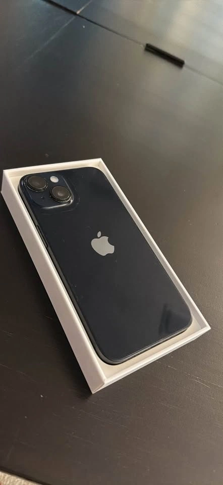 iPhone 14 - 128GB - Black - Excellent Condition w/ Purple case - photo 2