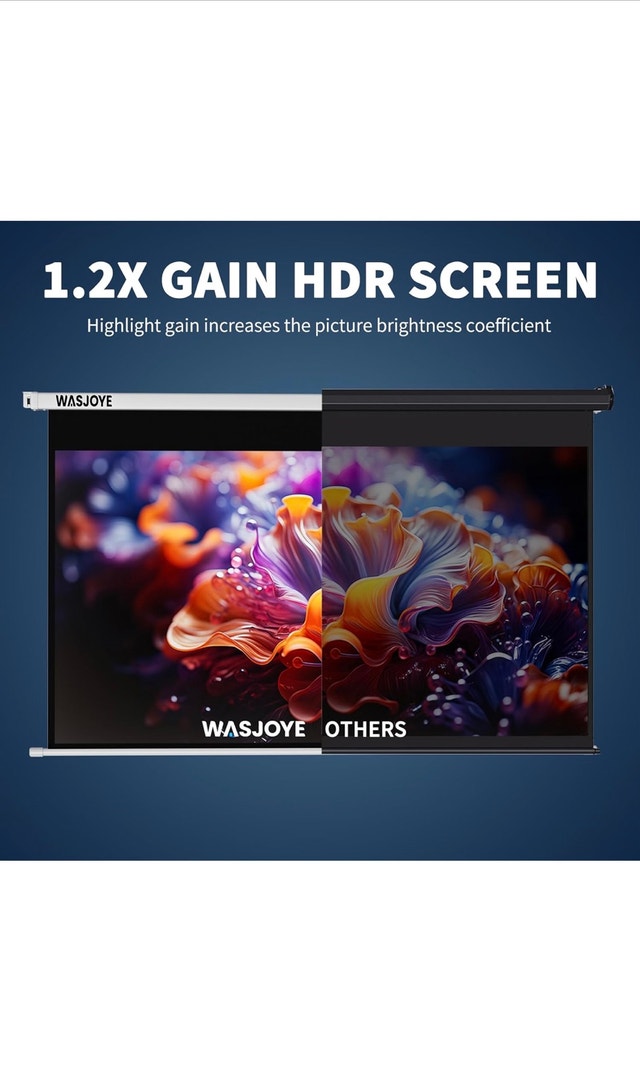 Brand new sealed Motorized Projector Screen 100inch - photo 4