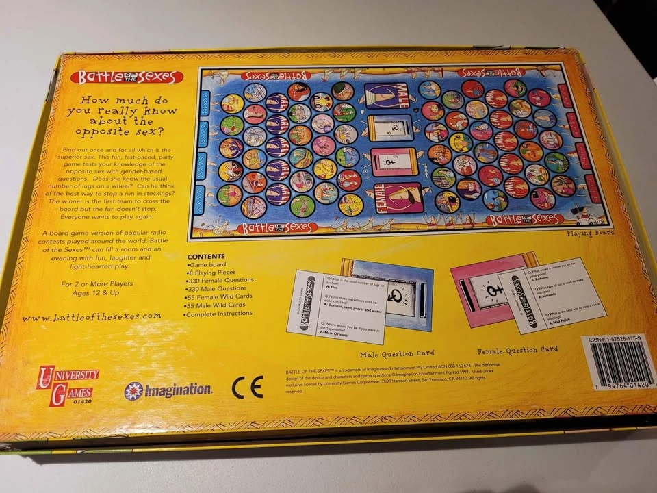 Battle of the Sexes Board Game - photo 2