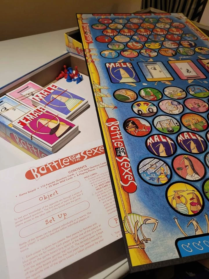 Battle of the Sexes Board Game - photo 3