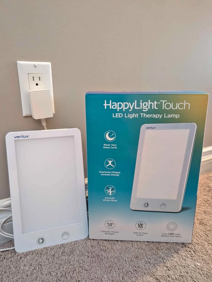 Verilux HappyLight Touch LED Light Therapy Lamp