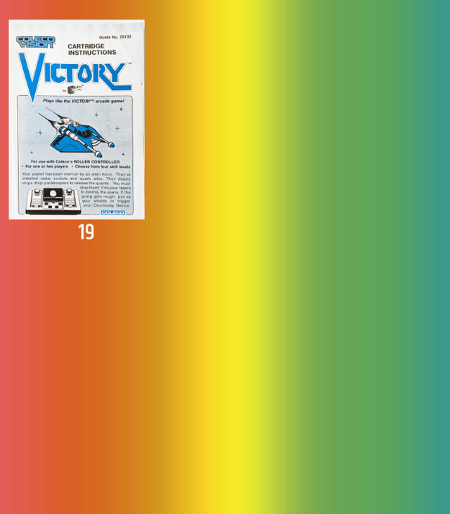 Colecovision Original Game Manuals - photo 4