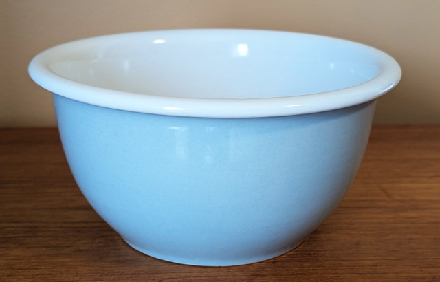 2qt Corningware Stoneware Robin Egg Blue Mixing Bowl