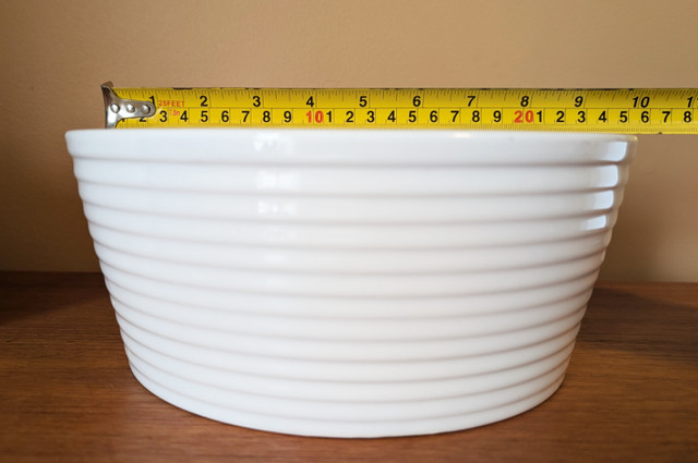3 Ribbed Ceramic Bowls - photo 4