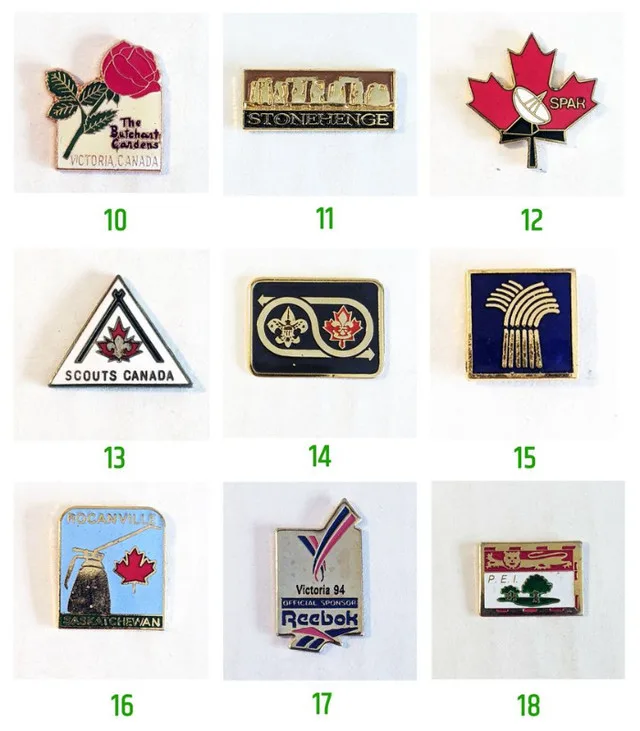 Vintage Collectable Lapel / Hat / Tack Pins - $5 each image indicator(2)