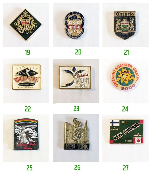 Vintage Collectable Lapel / Hat / Tack Pins - $5 each image indicator(3)