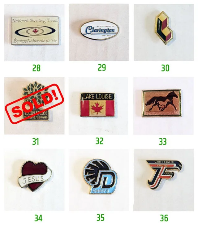 Vintage Collectable Lapel / Hat / Tack Pins - $5 each image indicator(4)