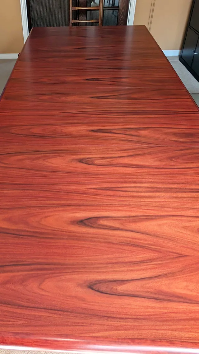 MCM Rosewood Dining Table with 6 Danish 'Lis' Chairs image indicator(3)