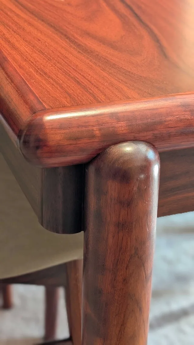 MCM Rosewood Dining Table with 6 Danish 'Lis' Chairs image indicator(5)