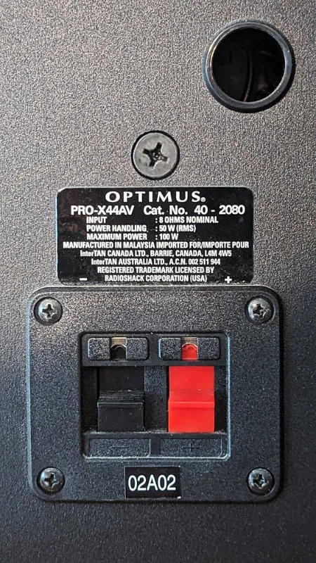 Realistic Optimus Pro-X44AV Speakers - Pair image indicator(3)