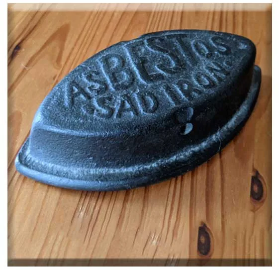 Assorted Antique Sad Irons and Trivet image indicator(2)