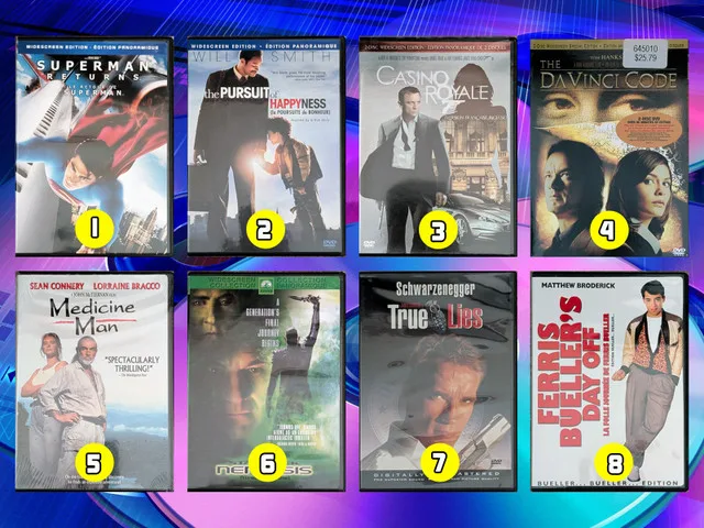 Assorted DVD Movies - Most Only Played Once - $7 Each FIRM image indicator(2)