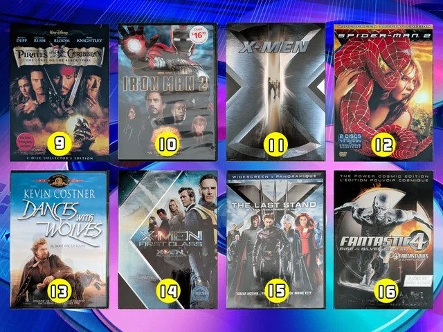 Assorted DVD Movies - Most Only Played Once - $7 Each FIRM image indicator(3)