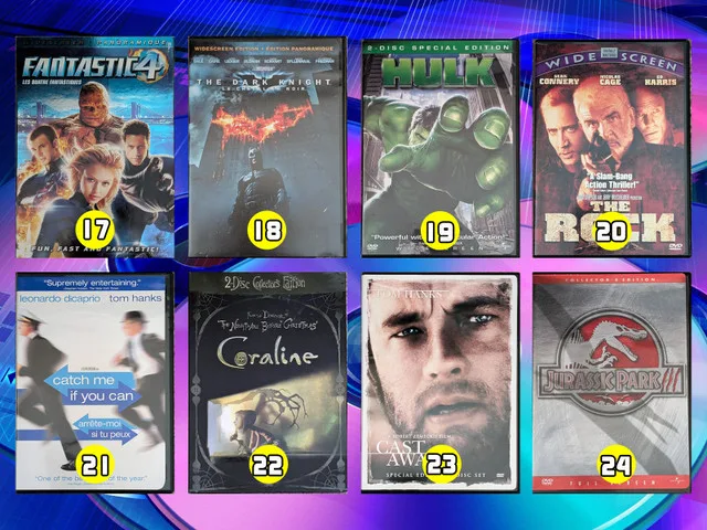 Assorted DVD Movies - Most Only Played Once - $7 Each FIRM image indicator(4)