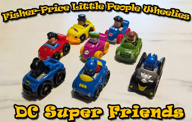 Fisher-Price Wheelies - DC Super Friends - $8 Each thumbnail