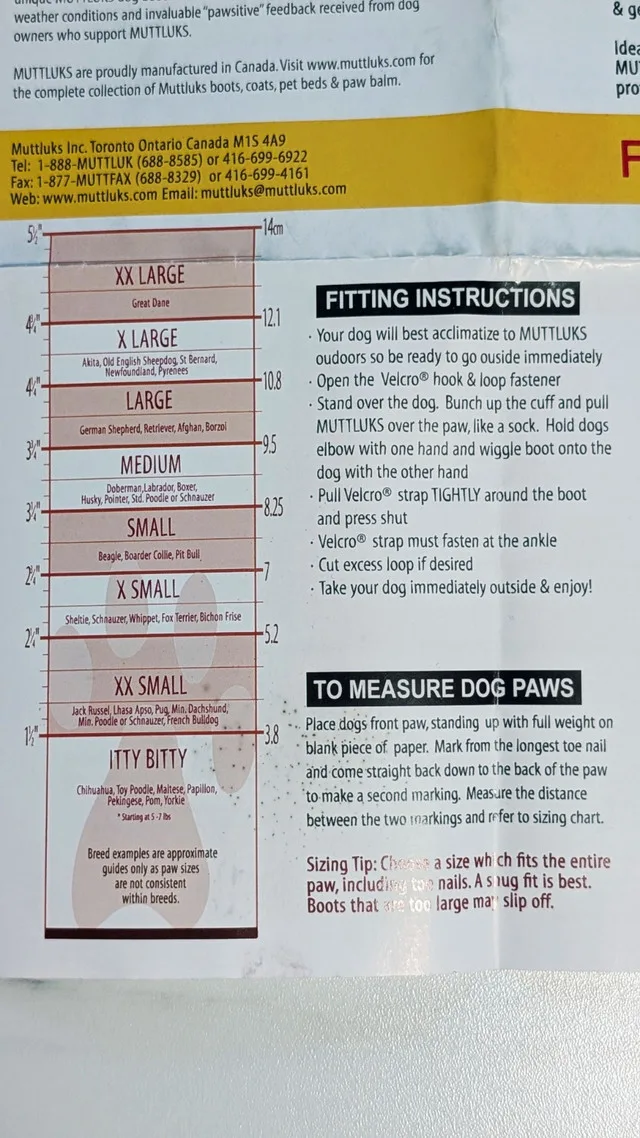 Muttluks Fleece Lined Dog Boots - NEW image indicator(2)