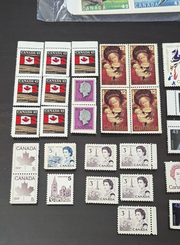 Assorted Canadian Stamps - 1967 - 2002 image indicator(2)