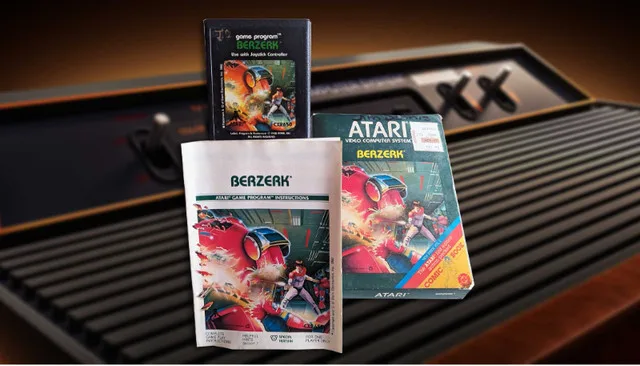 Berzerk - Atari 2600 - Complete with Box and Manual thumbnail