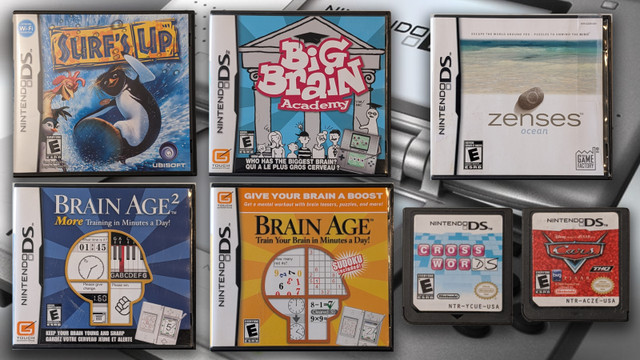 Original Nintendo DS Game Cartridges - $10 Each