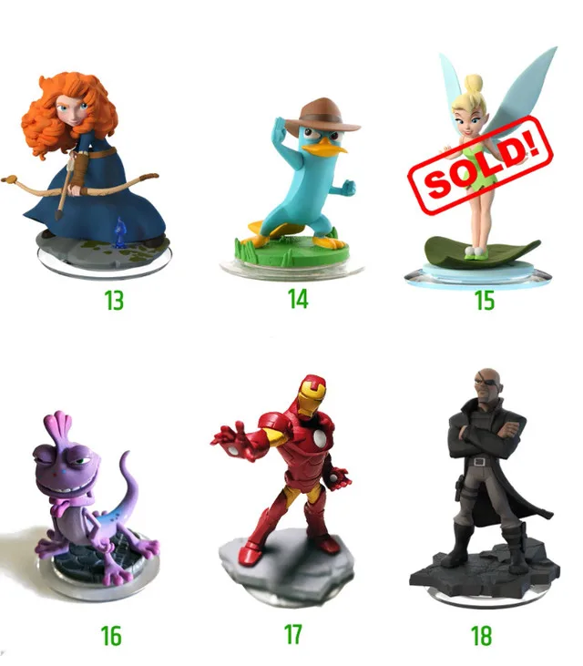 Disney Infinity Figures - Prices Firm and As Marked image indicator(4)