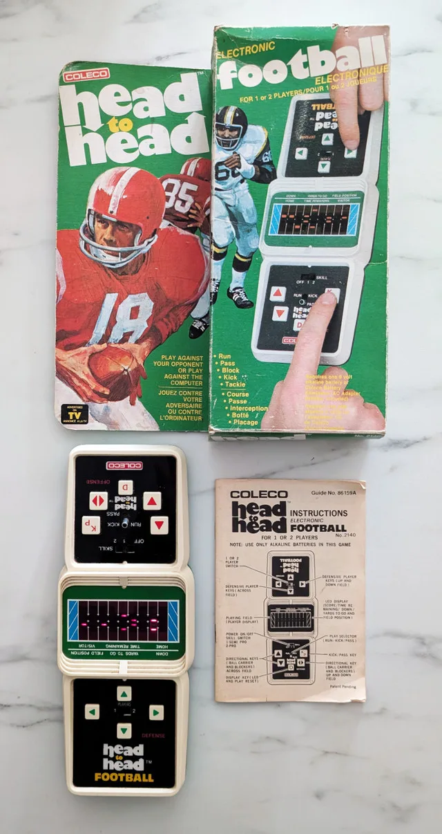 Coleco 1979 Head to Head™ Electronic Football - Complete thumbnail