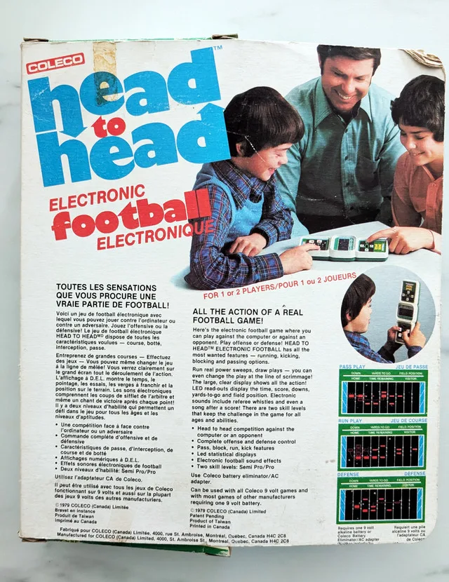 Coleco 1979 Head to Head™ Electronic Football - Complete image indicator(6)