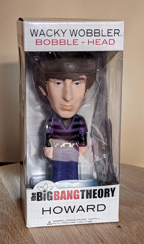 NEW - 2011 Big Bang Theory Howard Wacky Wobbler thumbnail