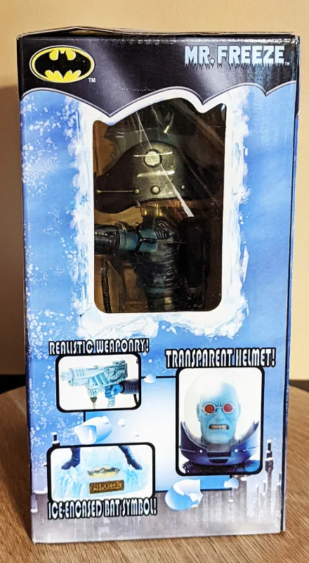 NEW - RARE - 2004 - Headstrong Heroes - Mr. Freeze - Dynamic Bob image indicator(4)