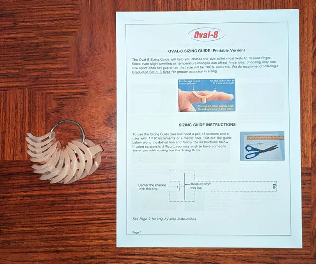 Oval-8 Finger Splint Set image indicator(2)