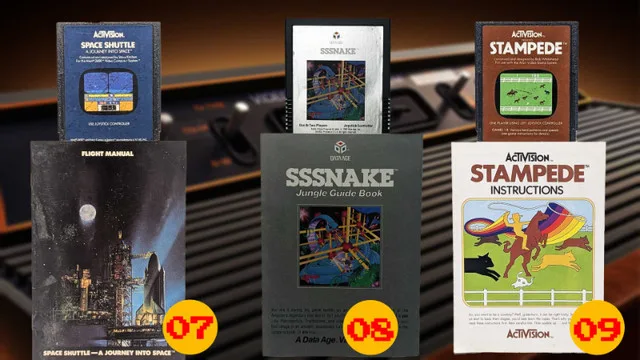 Atari 2600 Game Cartridges with Manuals - Prices as Marked image indicator(4)