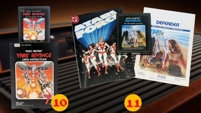 Atari 2600 Game Cartridges with Manuals - Prices as Marked image indicator(5)