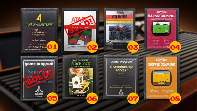 Atari 2600 Game Cartridges - Prices as Marked image indicator(2)