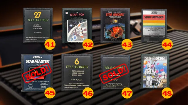 Atari 2600 Game Cartridges - Prices as Marked image indicator(7)