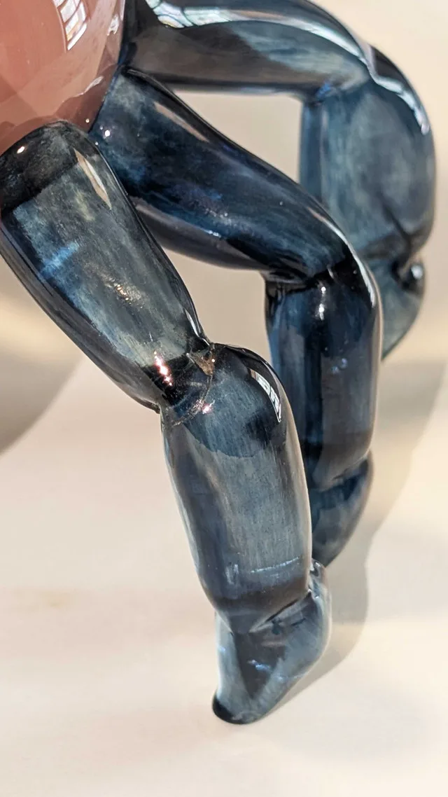 Hand Blown Ontario Craft Glass Ant by Paulus Tjiang image indicator(4)