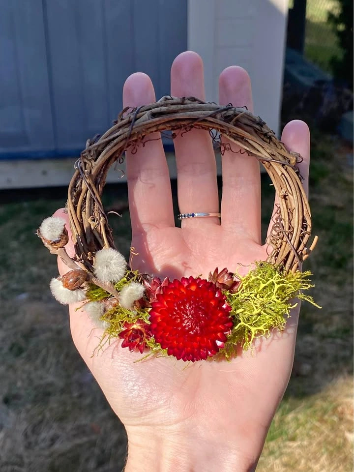 Mini Nature Wreath 🌸