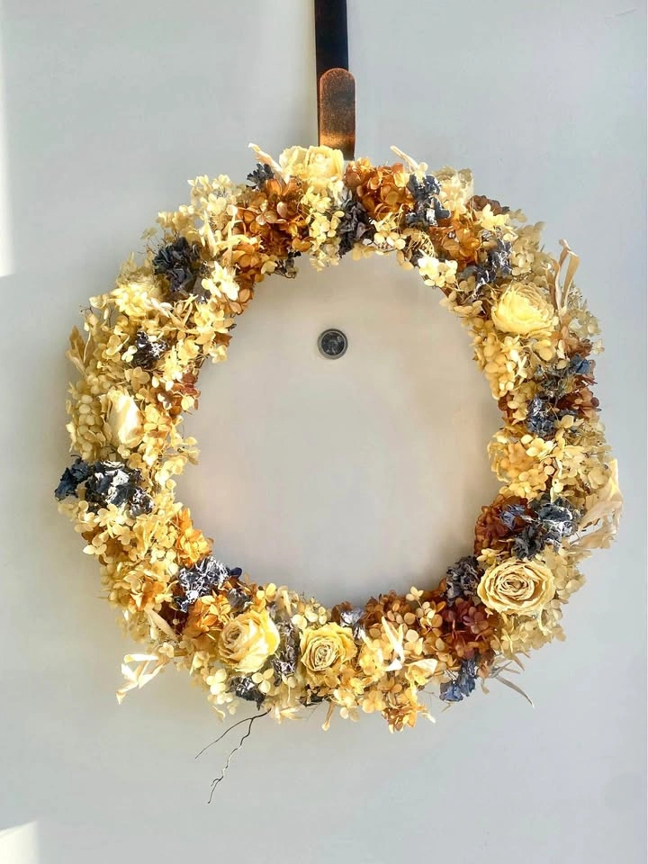 Dried Okanagan Flower Wreath