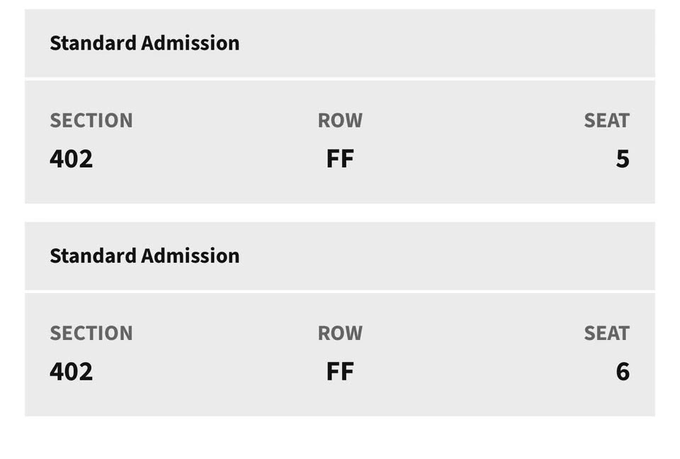 Bruno Mars Oct 20th (2 tickets) - photo 2